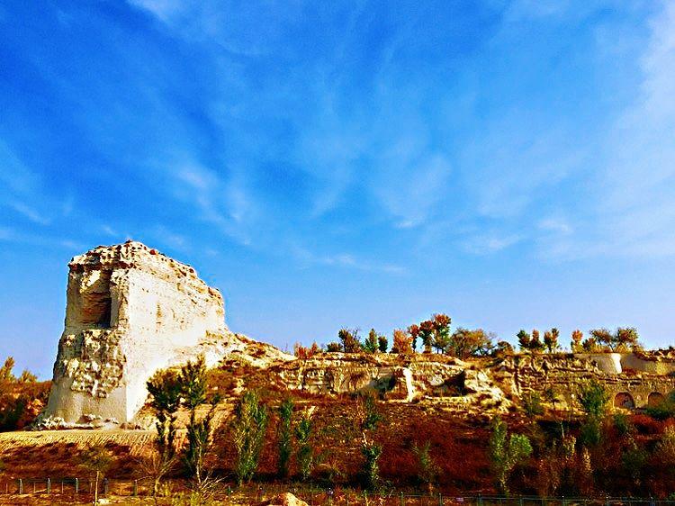 大夏国都城遗址统万城