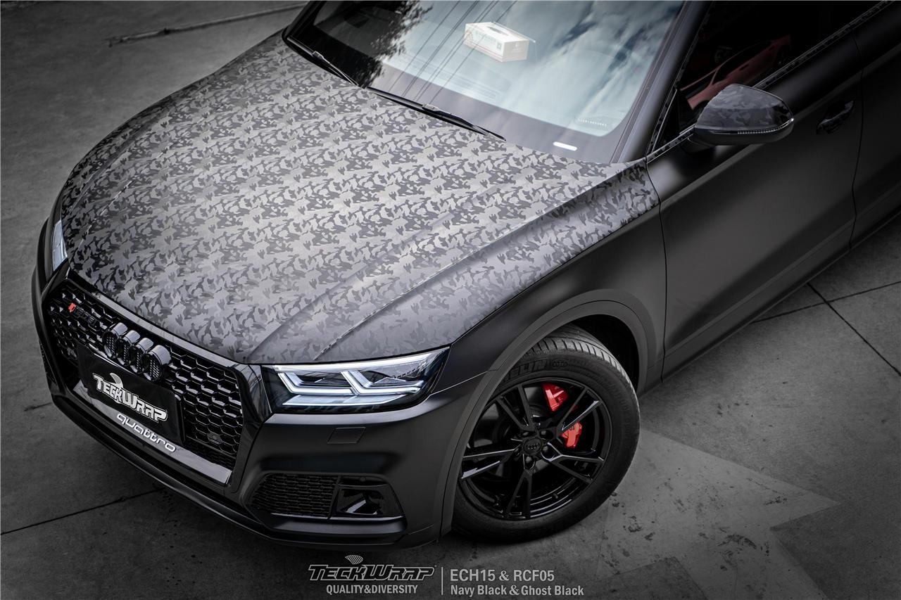 奥迪q5黑化 双拼,好看吗?