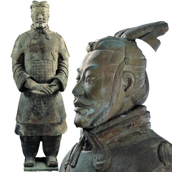 西安去过兵马俑那你注意秦人的表情了吗