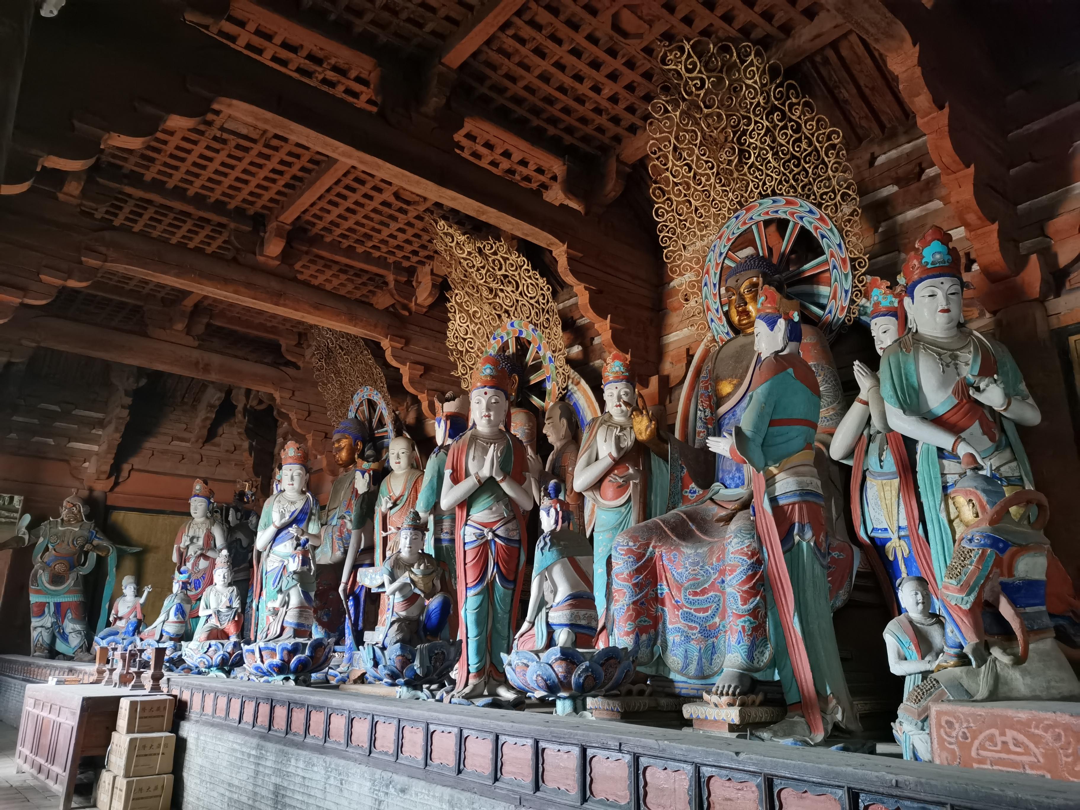 《大唐西域记》内圈点数百处唐代建筑及地名后,才发现了五台山佛光寺