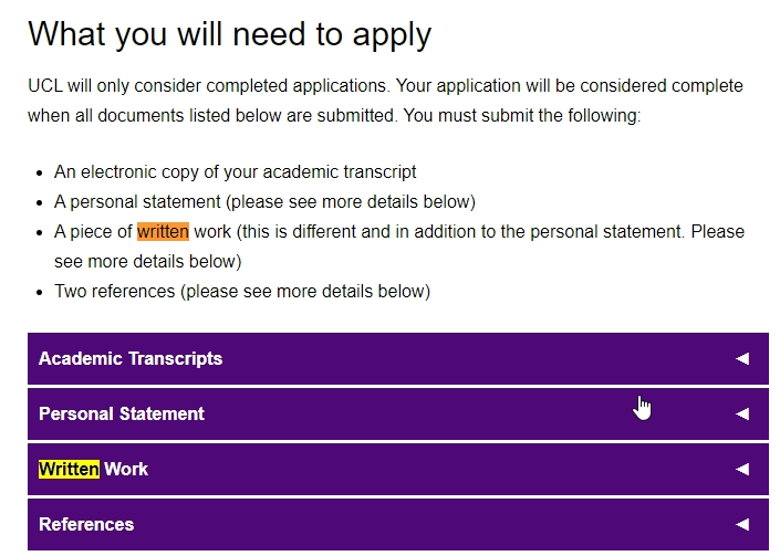 ucl personal statement llm