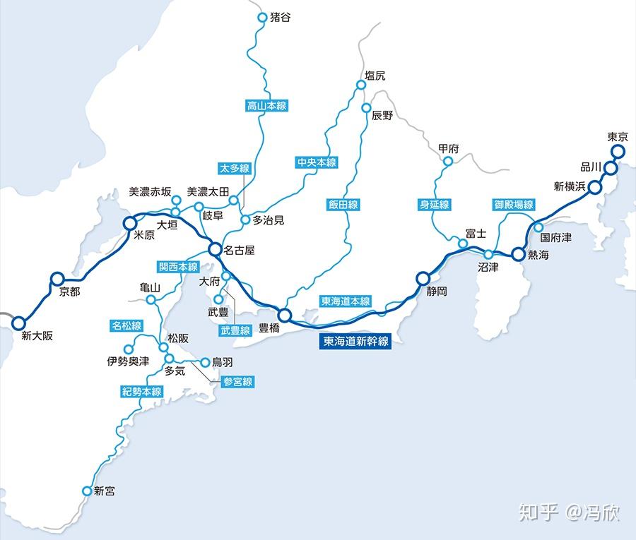 【攻略·交通】JR各公司的运营范围 - 知乎