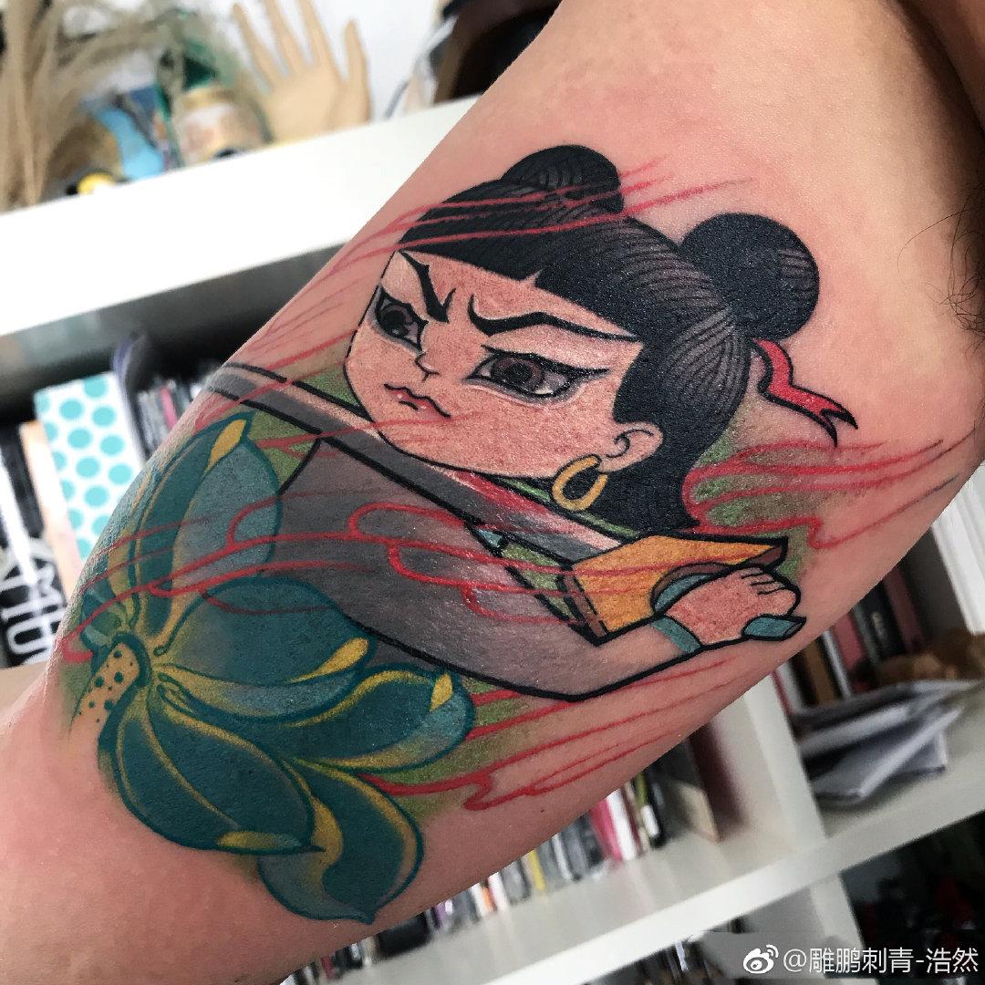 天的仇人,这部电影里哪吒明白了父亲默默的爱以前记忆中的哪吒和敖丙