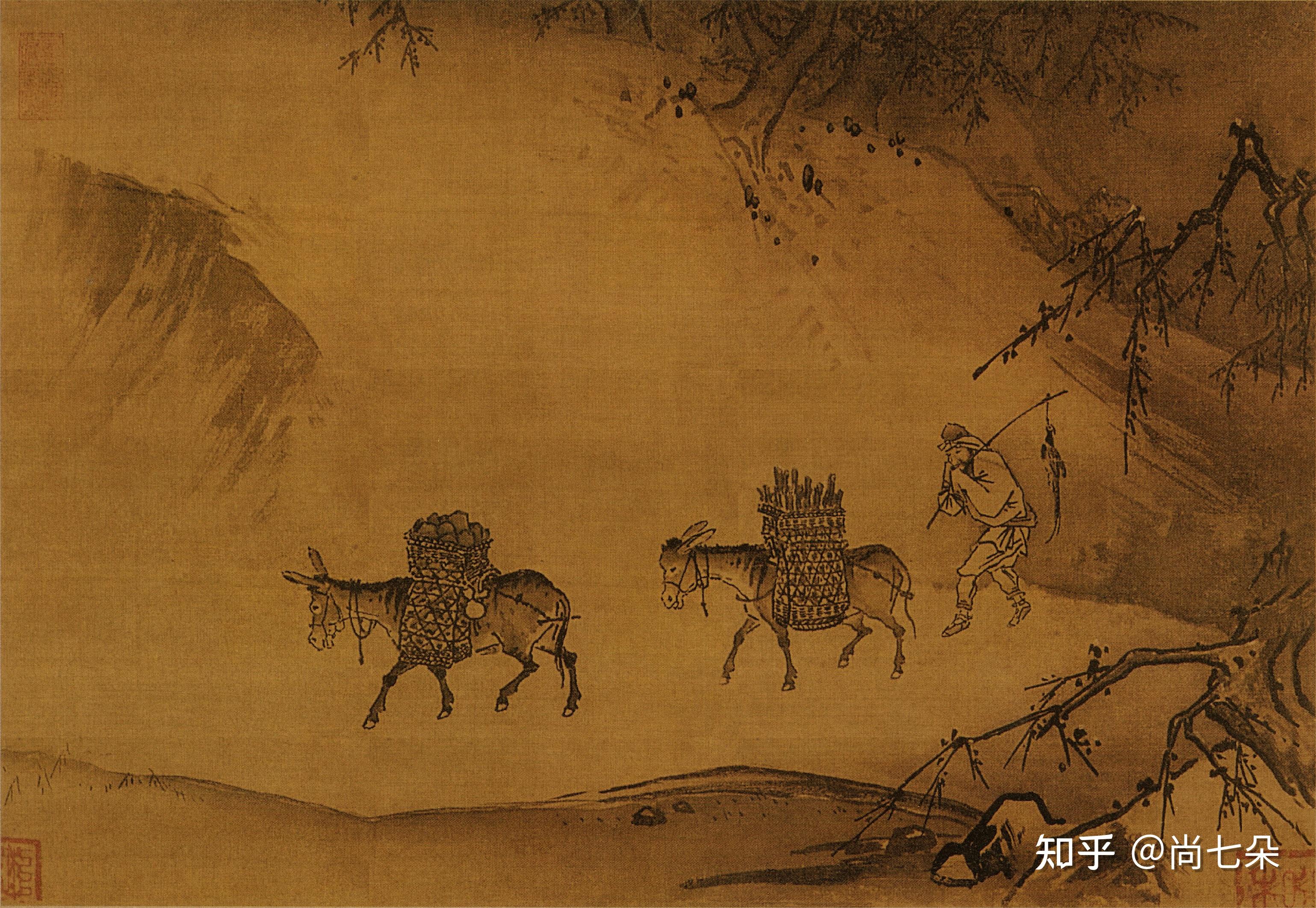 南宋画家马远小景山水古代国画美术资料绘画素材图片报销 - 知乎