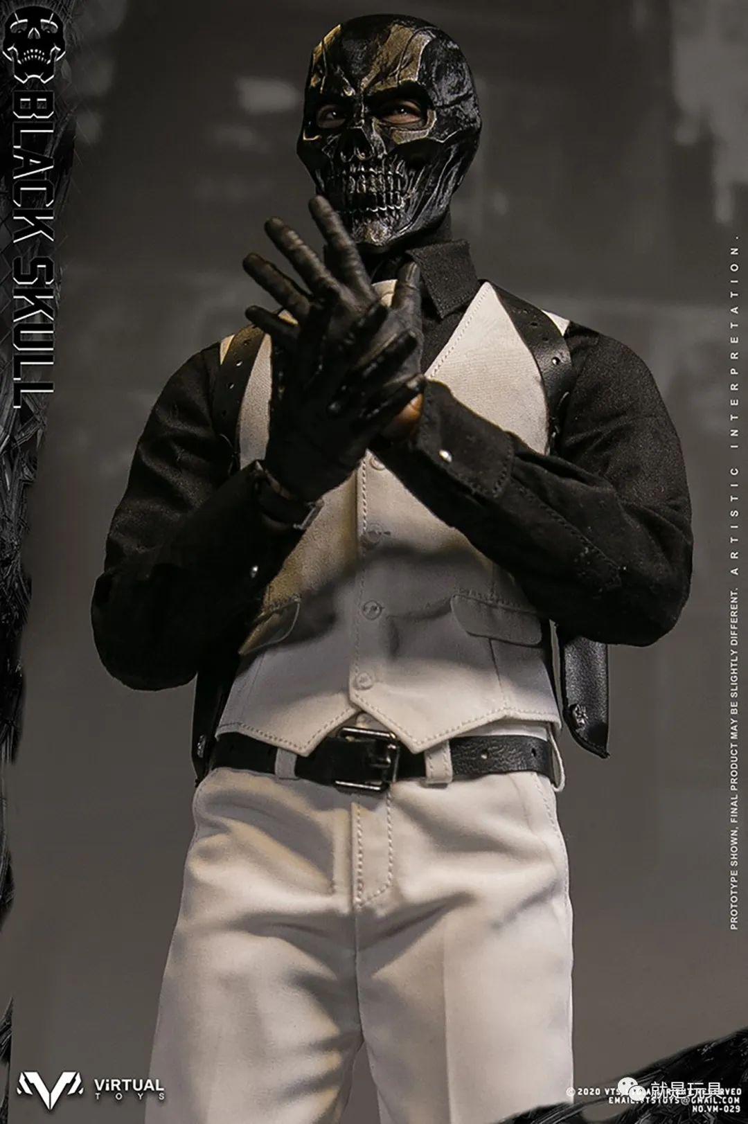 vtstoys阿卡姆起源黑面具又一位12寸哥谭大反派