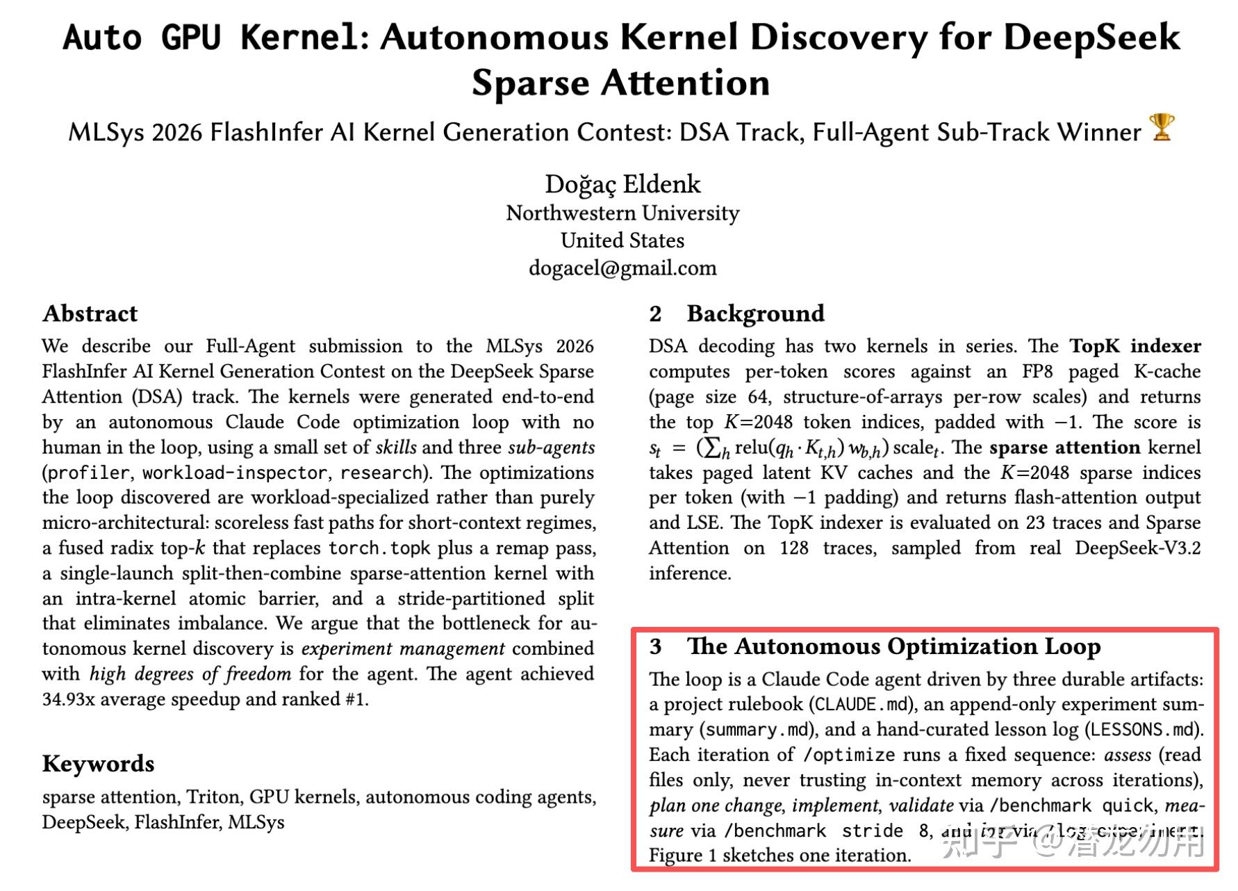 MIT Han Lab | Kernel Design Agent方案解析 - 知乎