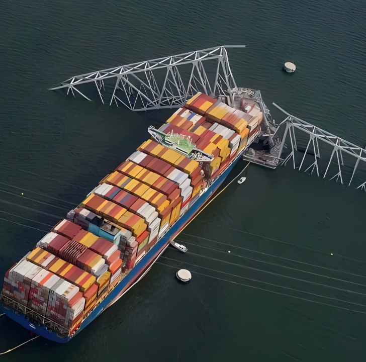xeneta巴尔的摩大桥倒塌并没有引发运费上涨