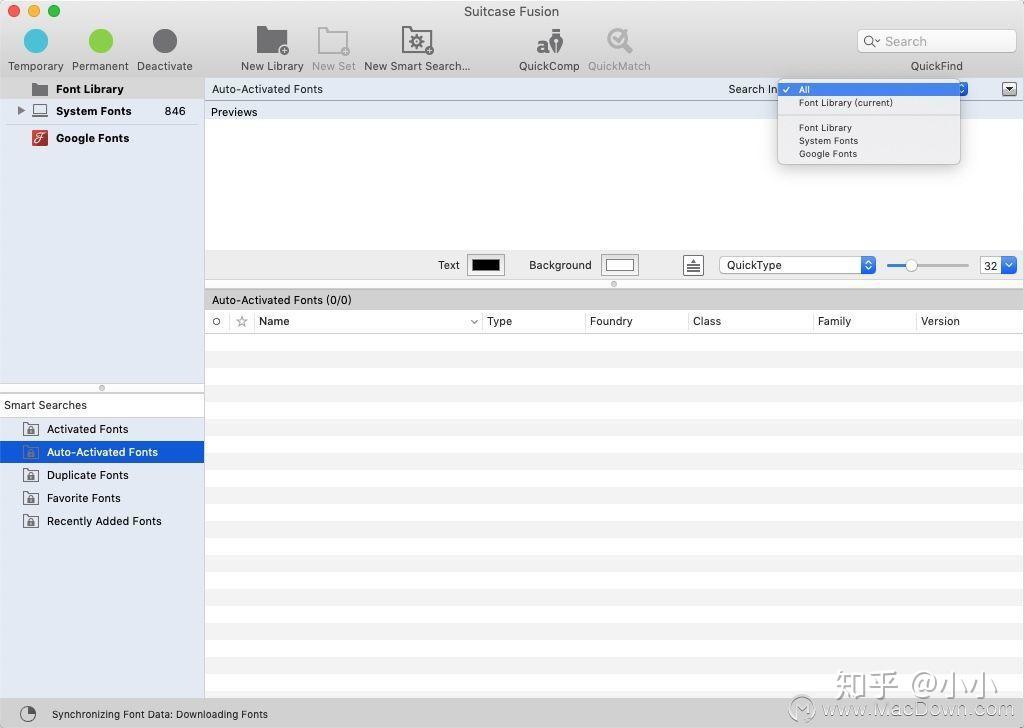 Extensis Suitcase Fusion for Mac(Mac字体管理软件) 18.2.4 知乎