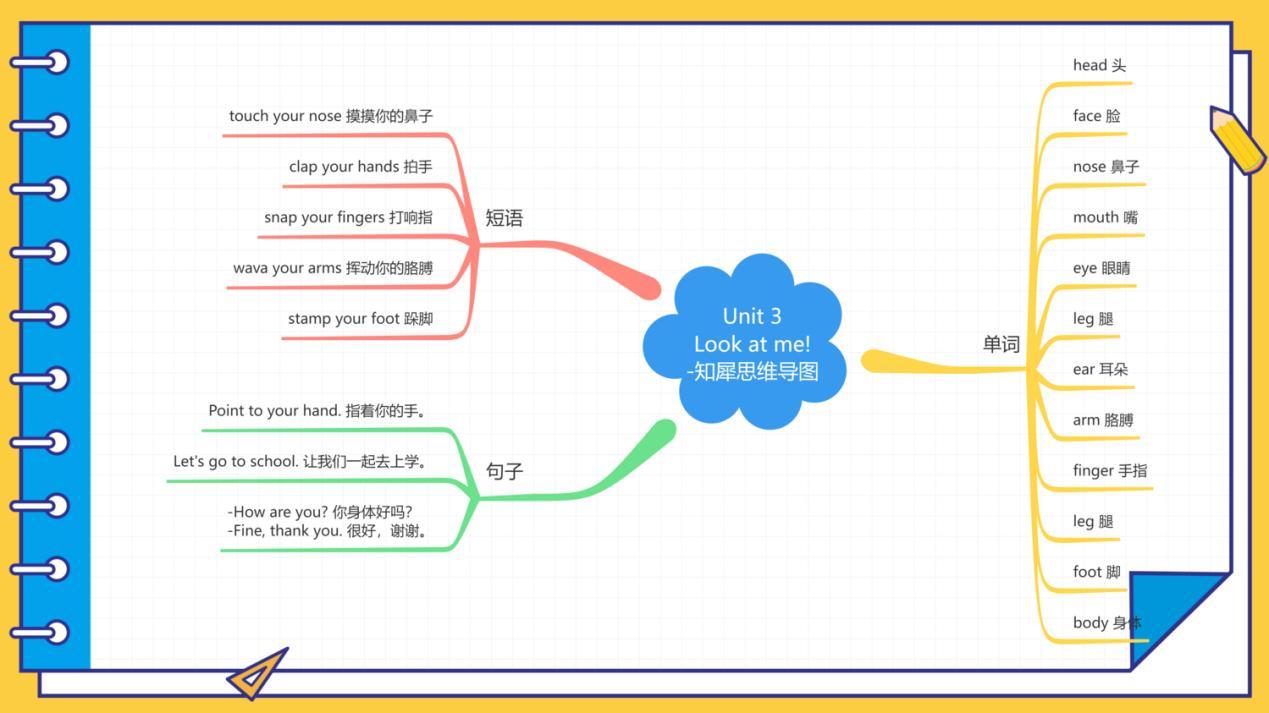小學英語思維導圖合集46張簡單又漂亮的思維導圖免費分享
