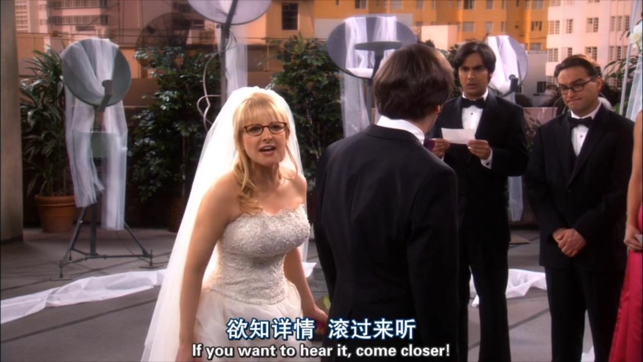 生活大爆炸婚礼合集之霍华德×伯纳黛特