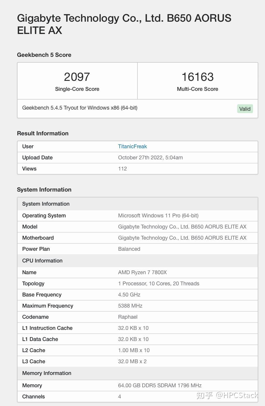 AMD R7 7800X 处理器曝光：10 核 20 线程，最高 5.4GHz - 知乎