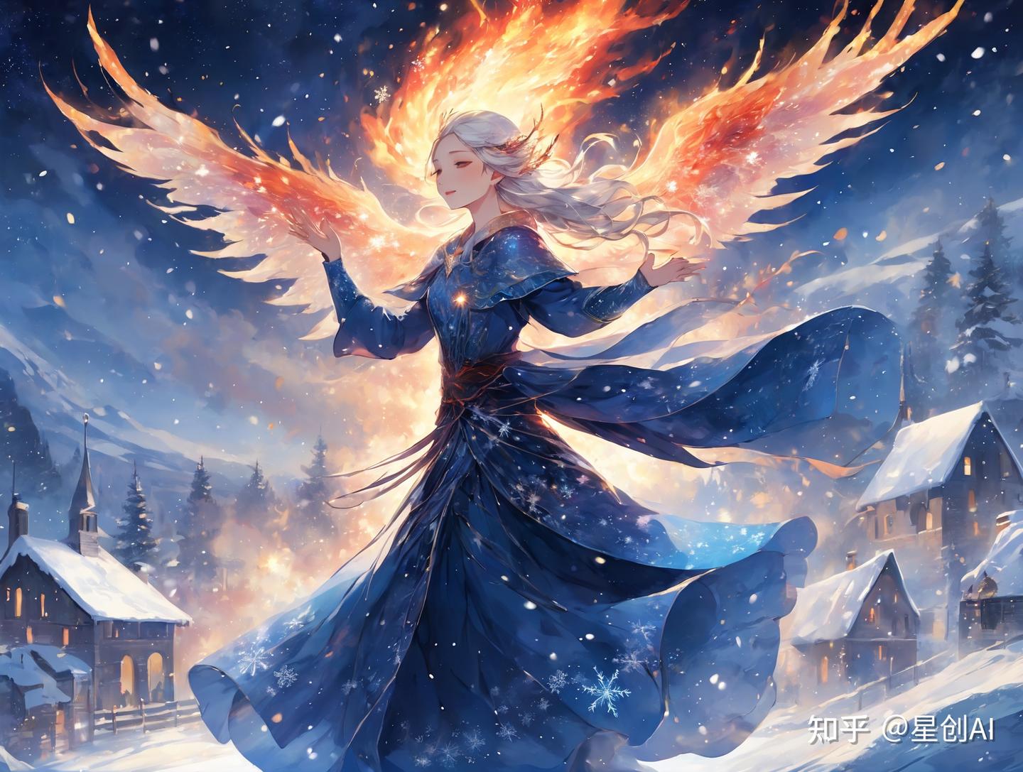 当AI描绘雪中的火焰:寒冷与热情的对抗 - 知乎