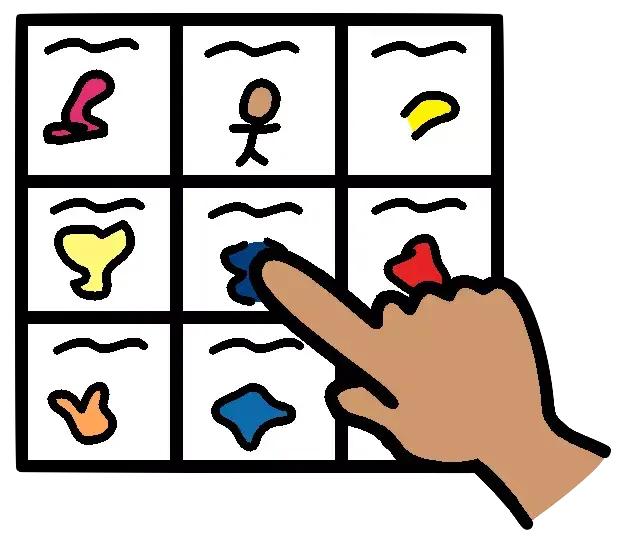 免费微课使用沟通板让无口语孩子学会表达