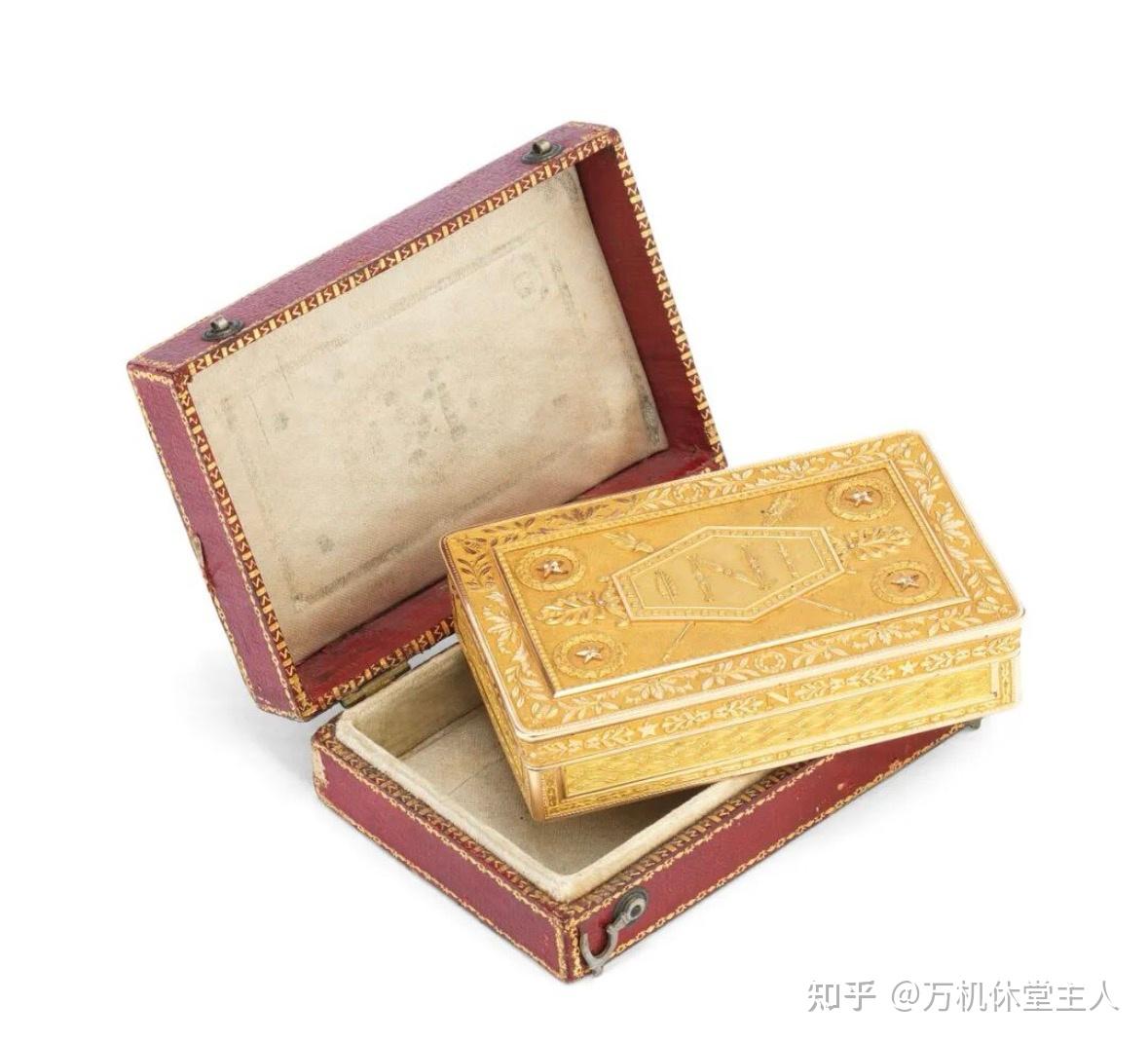 【收藏札记】一不小心收了个拿破仑.波拿巴的金制鼻烟盒 - 知乎
