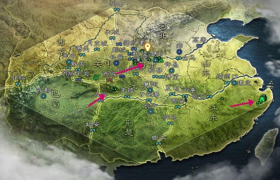 三国志战略版河北地图图片