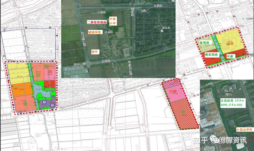 松江区小昆山镇规划大调整,涉及学校,住宅,商业