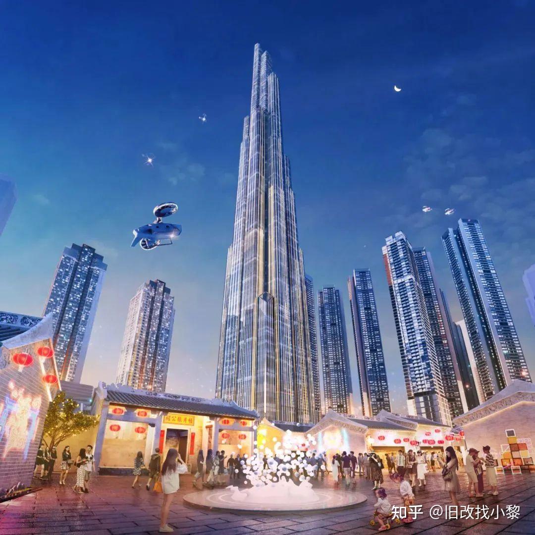 深圳乃至大湾区崭新封面超级地标未来塔华润未来城