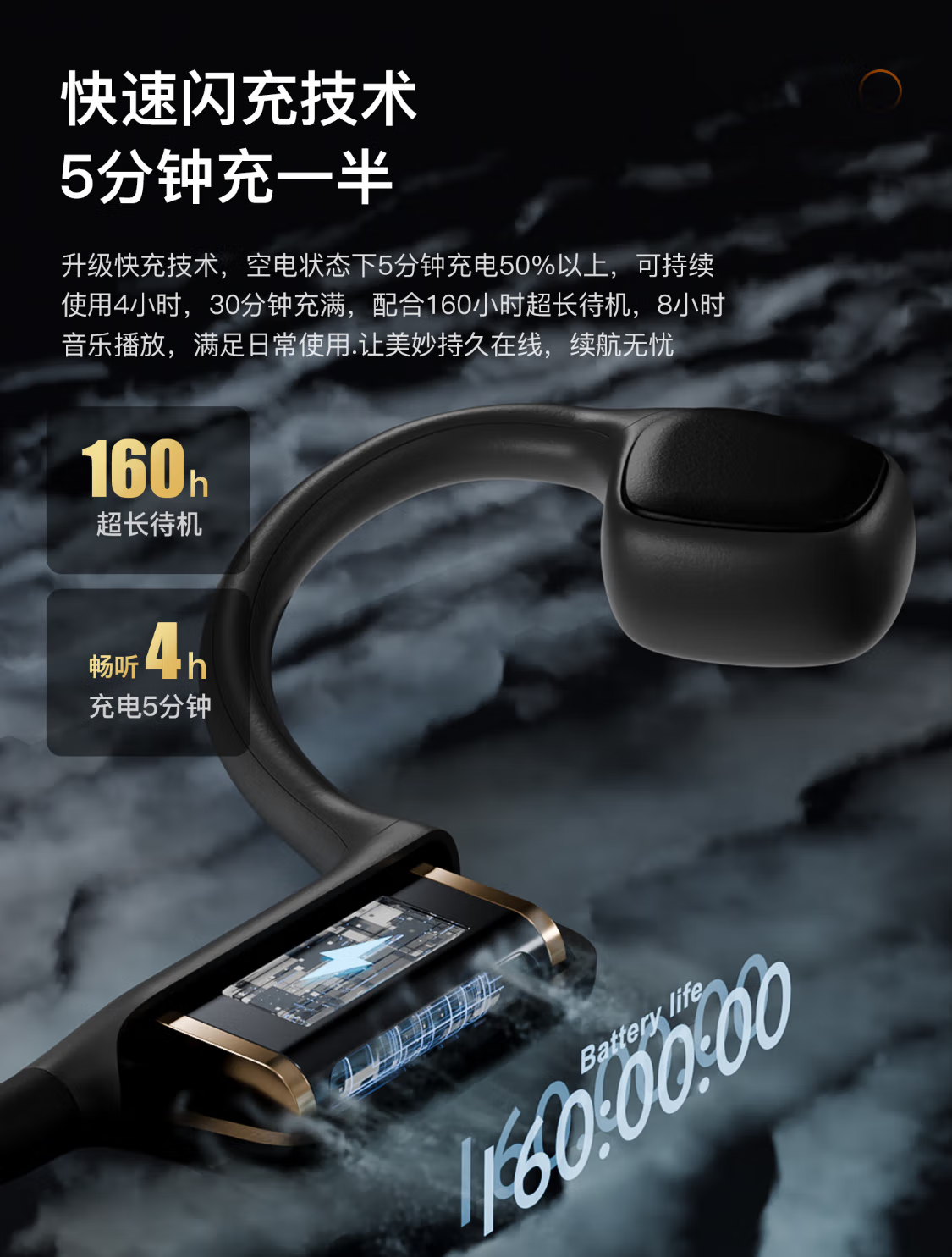 百元骨传导耳机推荐!学生党的平价运动耳机——戴灵s600