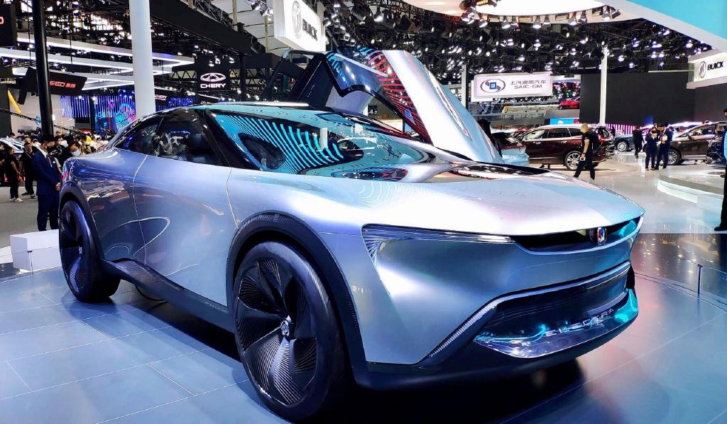 2020年广州车展别克electra新能源概念车实车亮相