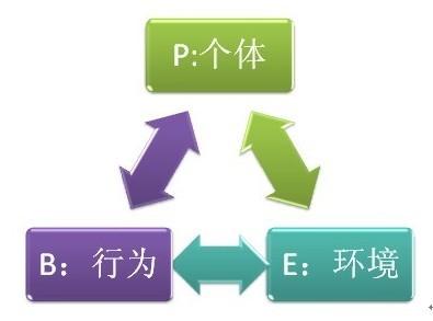 他认为这三类因素互为因果,每两者之间都具有双向的互动和决定关系.