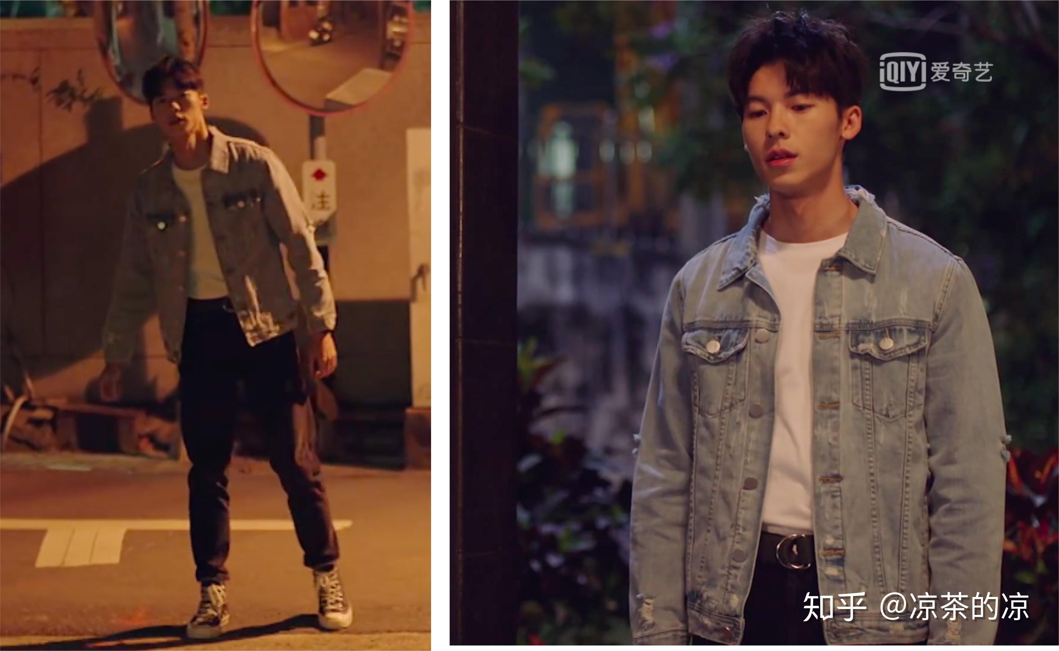 牛仔衬衫搭配李子维清新校园风穿搭男女皆可