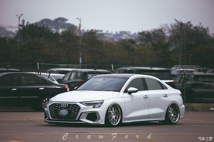 21款奥迪a3l全国首例气动姿态改装完美视觉冲击个性又精致