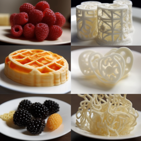 25例3d打印食物