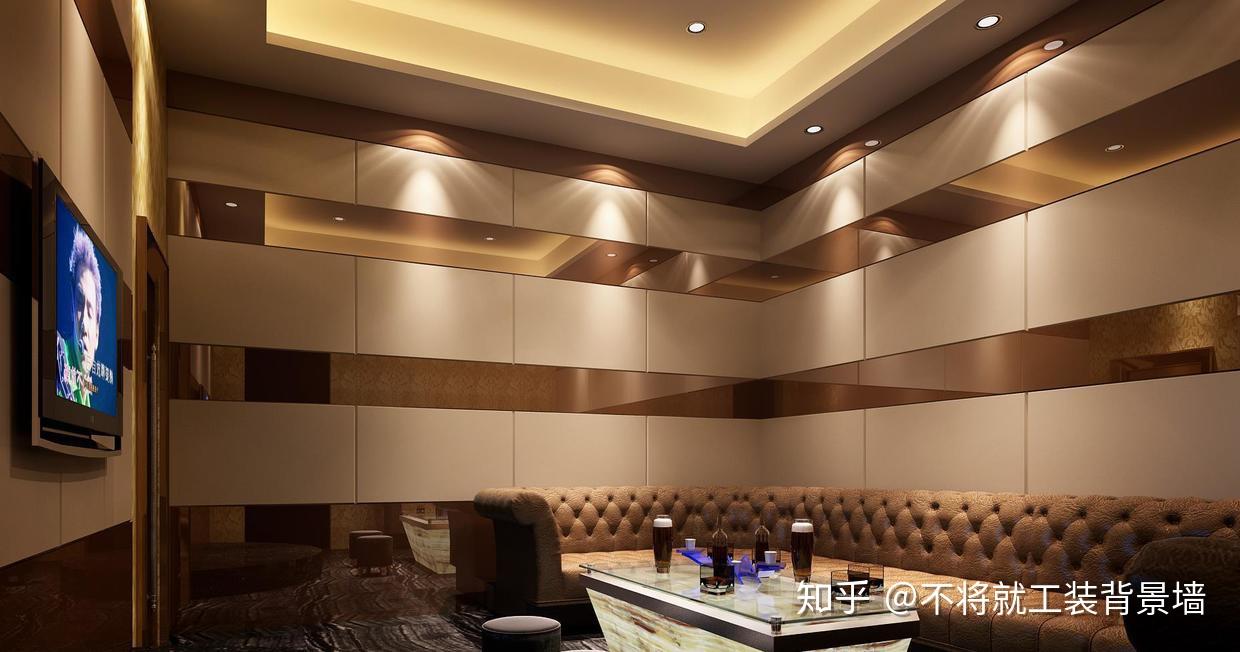 ktv硬包背景墙装修效果图可私人定制尺寸图案