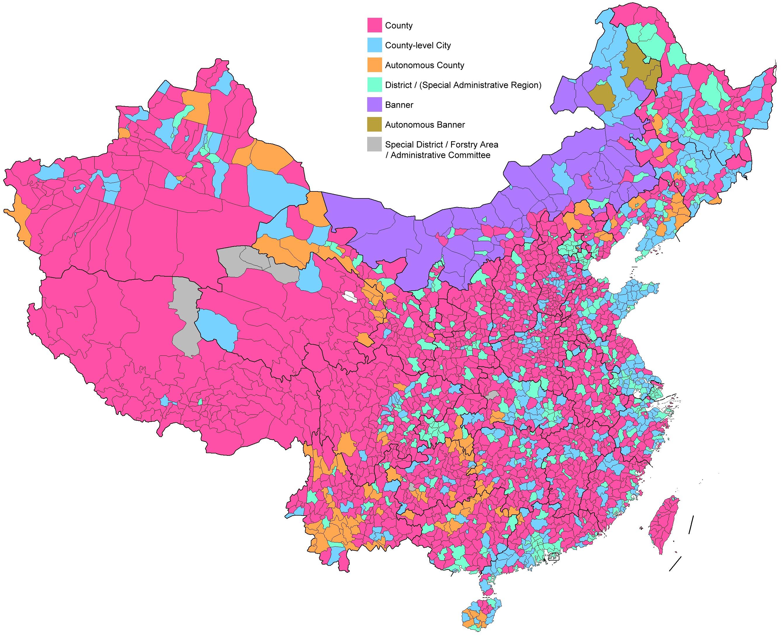中国的自治州、盟、市级地区 - 知乎
