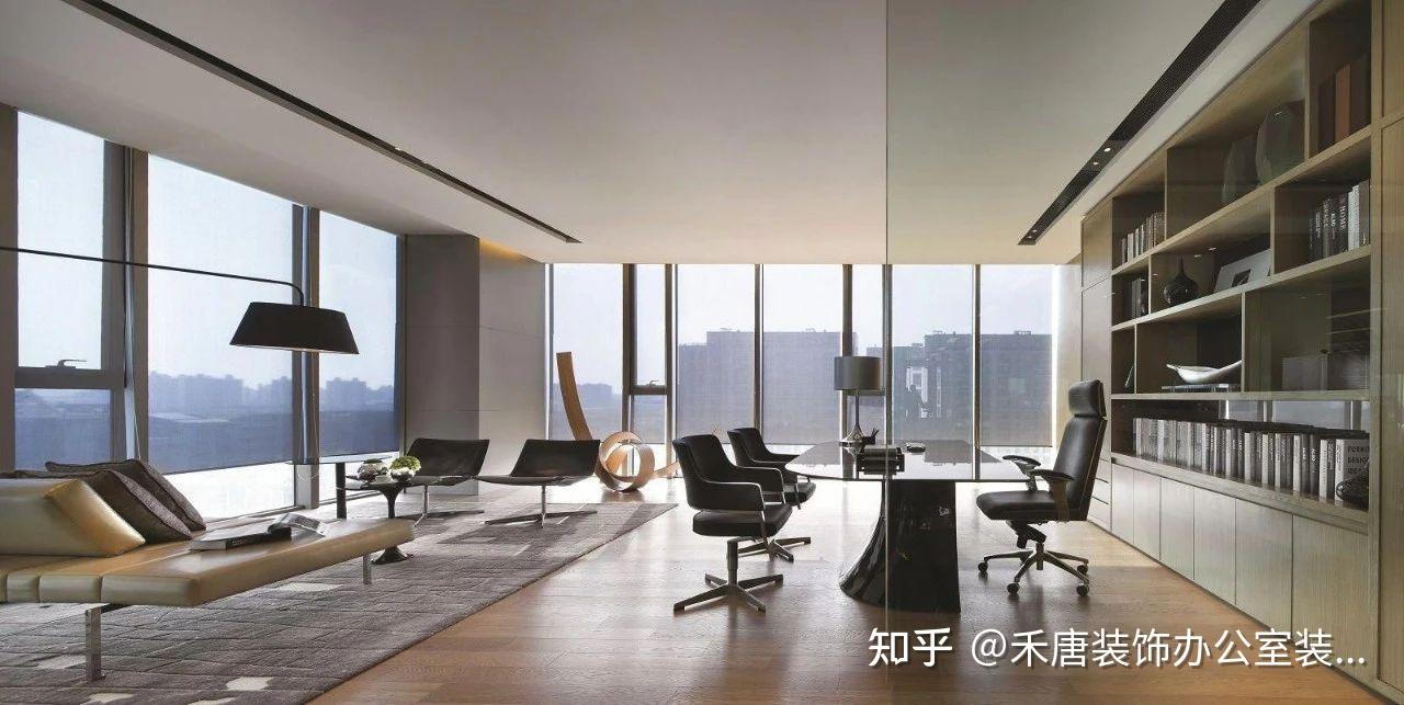 总裁办公室设计装修布置效果图 - 知乎