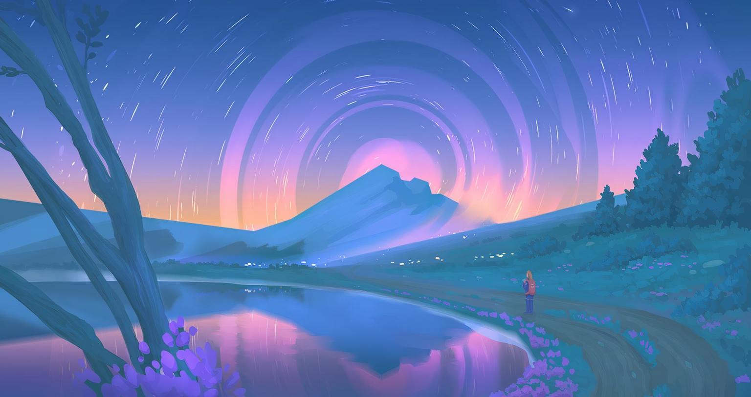 wallpaper engine》动态壁纸推荐:我曾踏月而来 只因你在山中 - 知乎