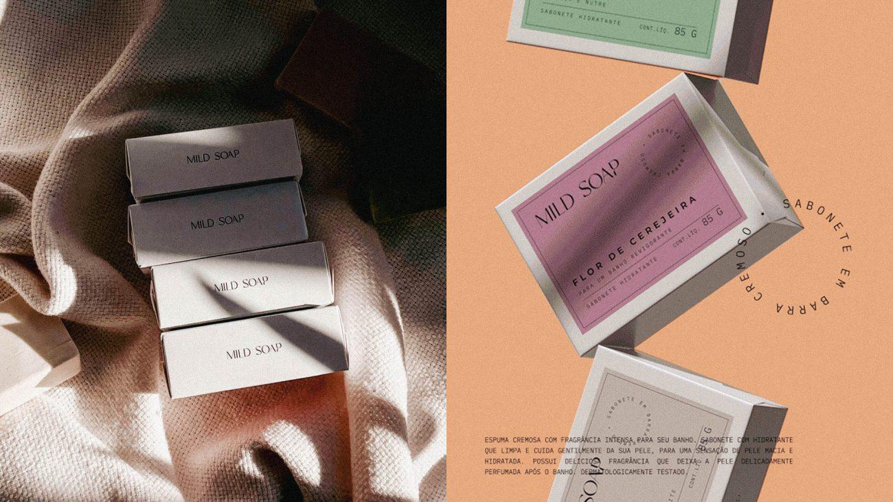 mildsoap香皂品牌形象设计