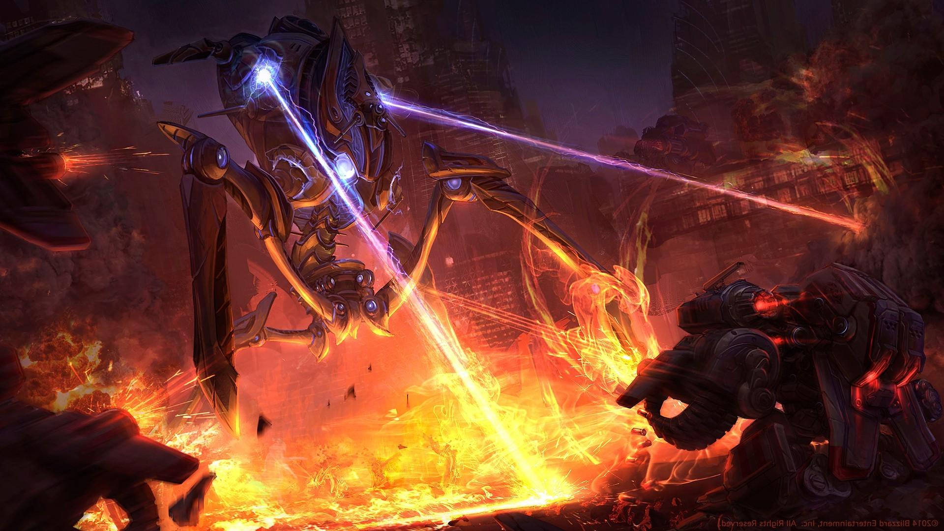 星际争霸壁纸可以分享一下吗