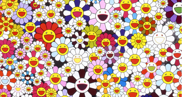 2008 TAKASHI MURAKAMI 村上隆 Kaikai kiki x KANYE WEST カニエウエスト Tシャツ 黒 S 村上隆 - 當代藝術展覽