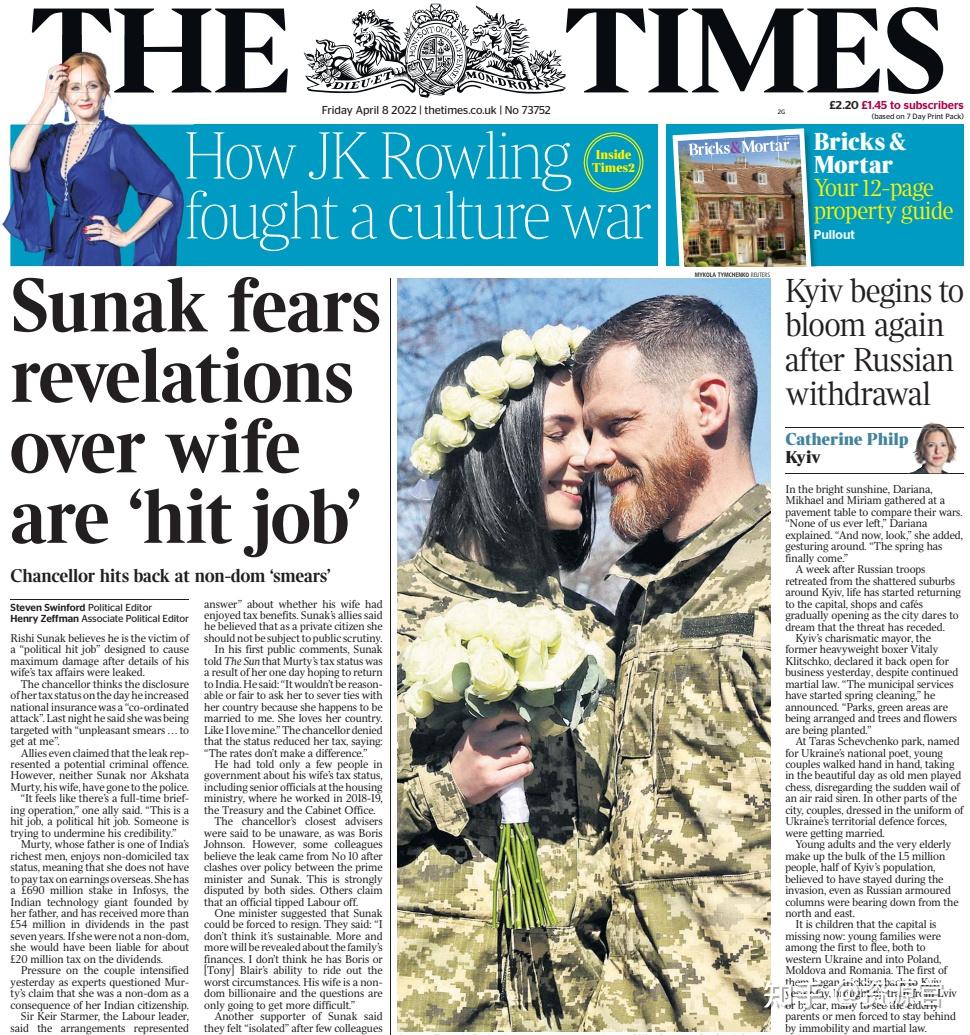 泰晤士报电子版订阅thetimes2022合集更新到48期刊