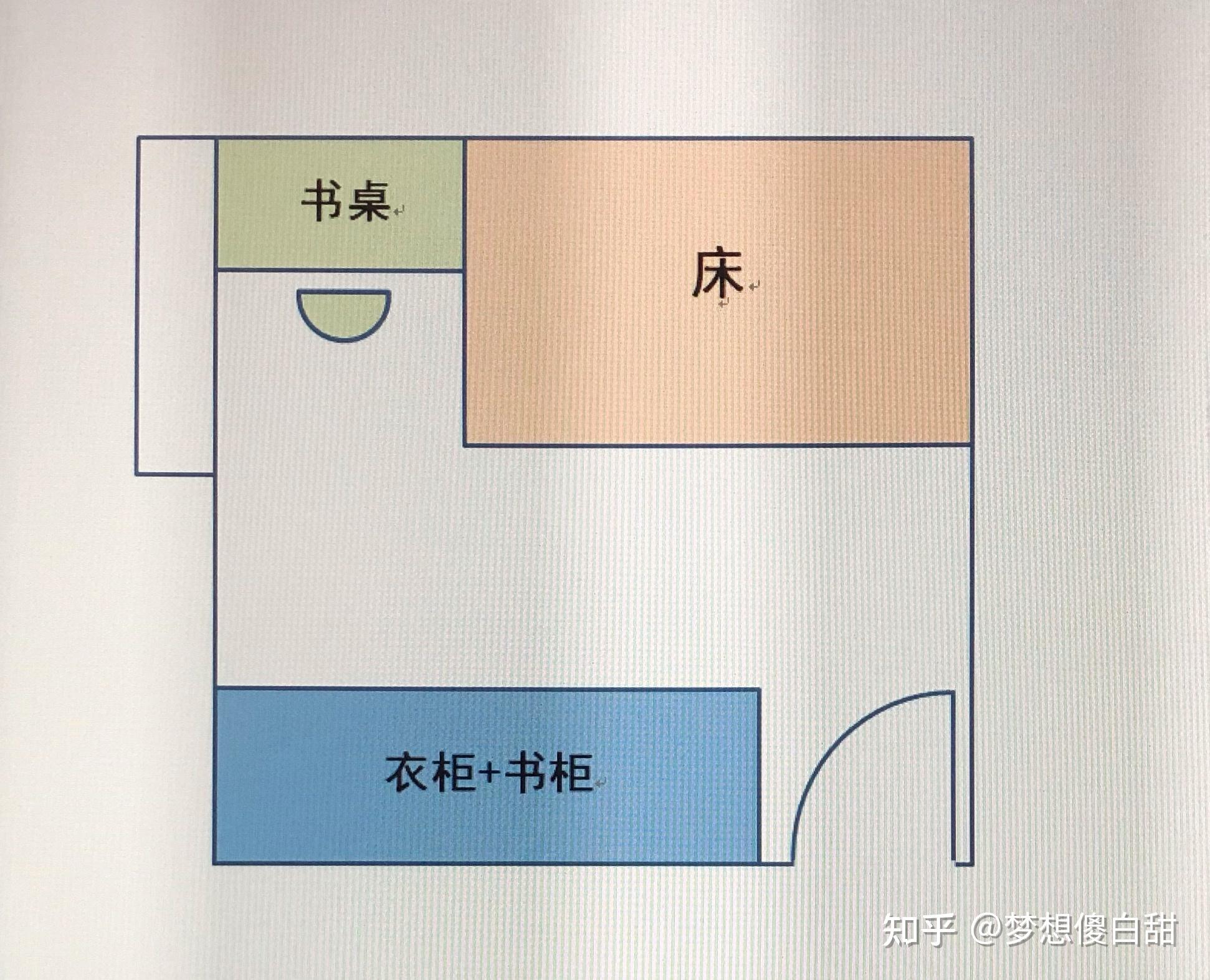 9 平米正方形卧室如何布置? - 知乎