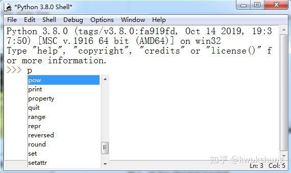 在Python的IDLE Shell命令行窗口中非常实用的几个小技巧 - 知乎