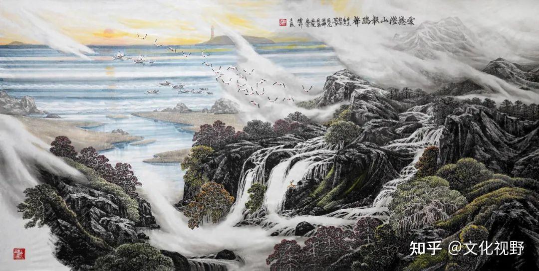 著名画家邓子敬近年中国画作品展示