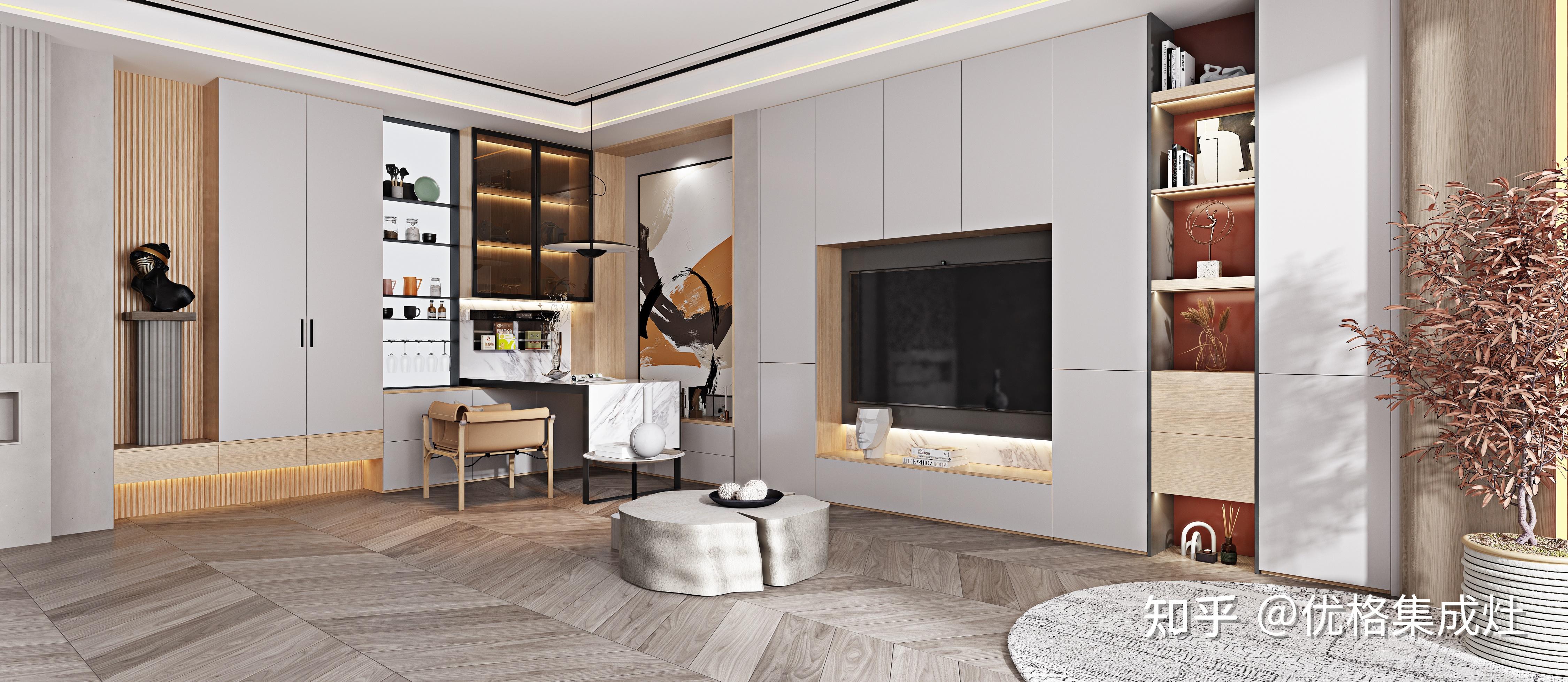 优格全屋定制餐边柜就这样装让颜值收纳翻一番