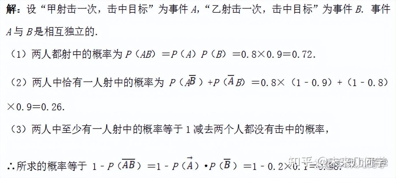 高中数学：独立事件与互斥事件的区别与联系 - 知乎