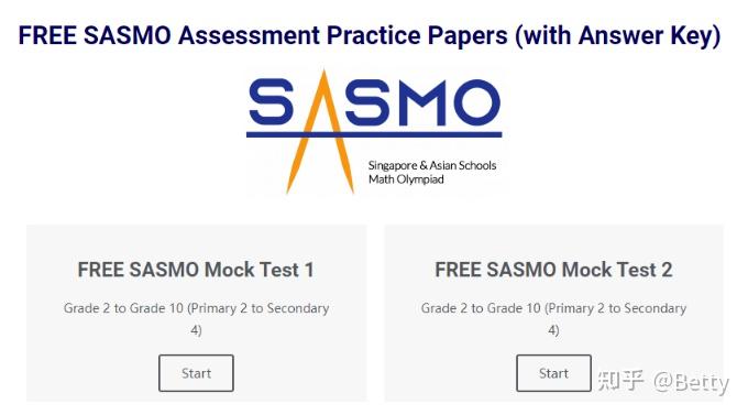 一文详解亚洲最大的数学竞赛之一SASMO新加坡数学竞赛(附:往年真题集18册) - 知乎
