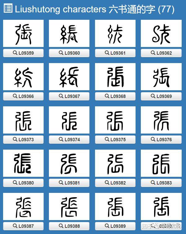 张-汉字的艺术与中华姓氏文化 - 知乎