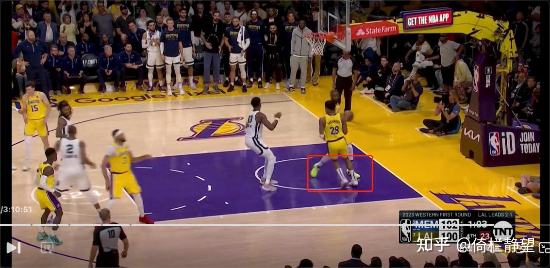 勒布朗詹姆斯走步合集——2223赛季首轮g4