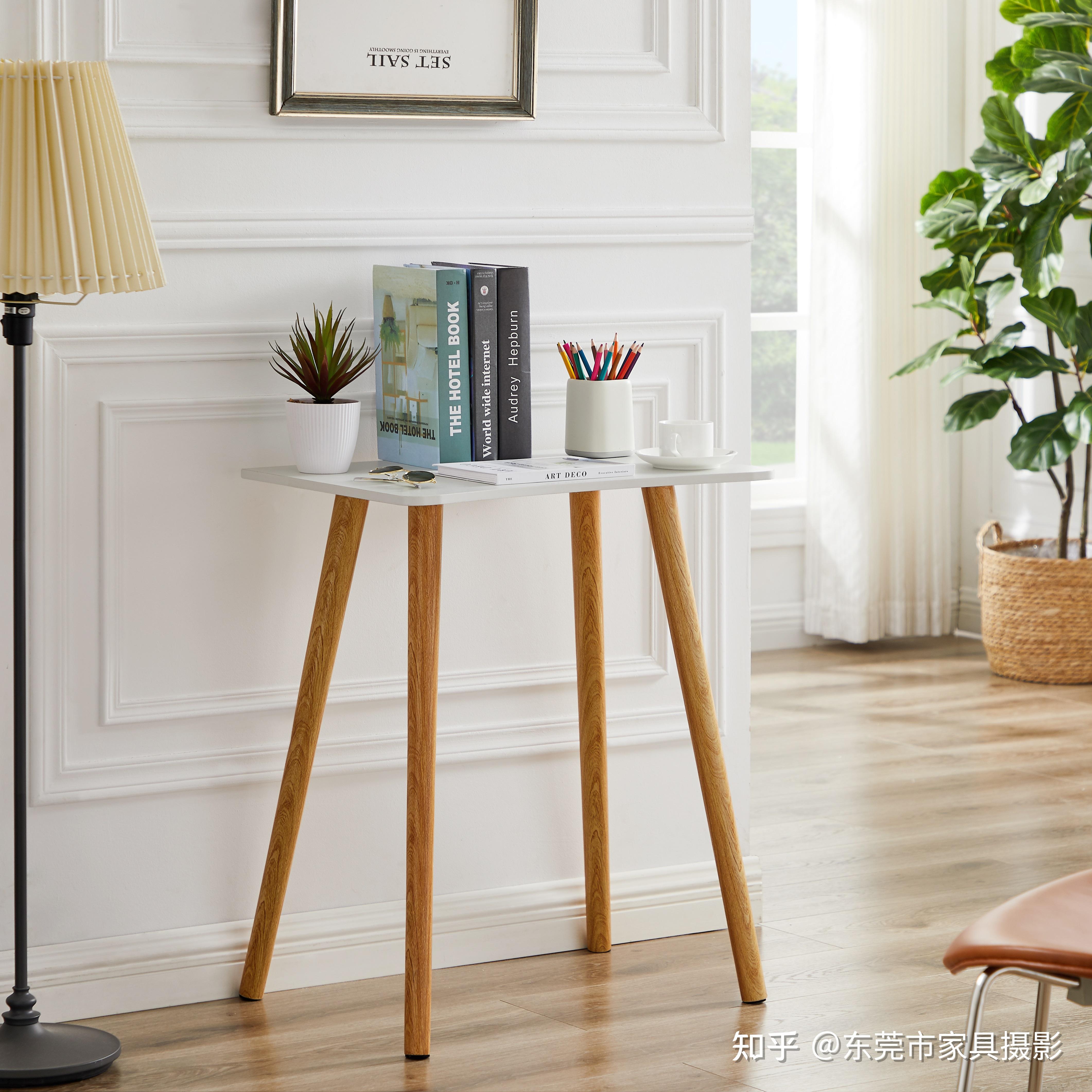 东莞家具摄影东莞产品拍摄高脚桌现场拍摄图