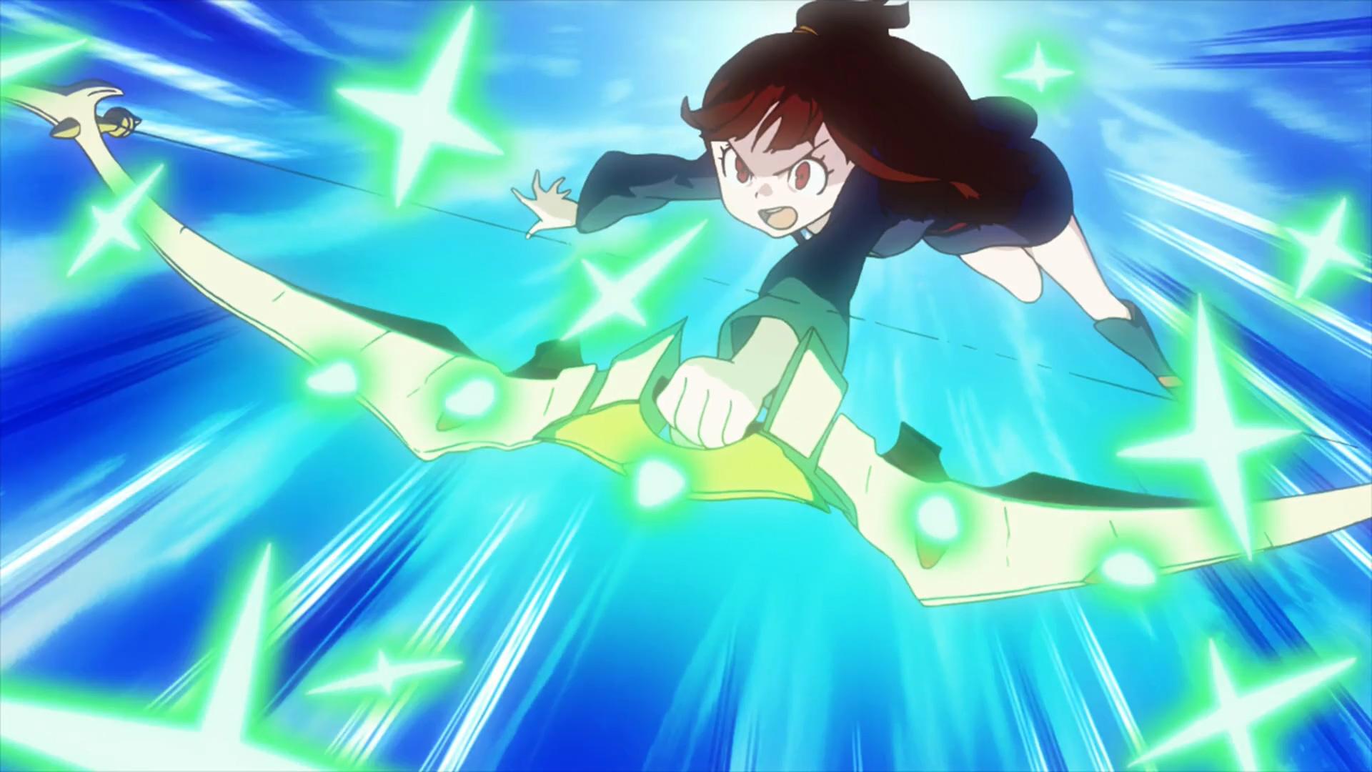 系列的首部动画,剧情以女主亚可幼年看到闪光莎莉欧的魔法表演为开端