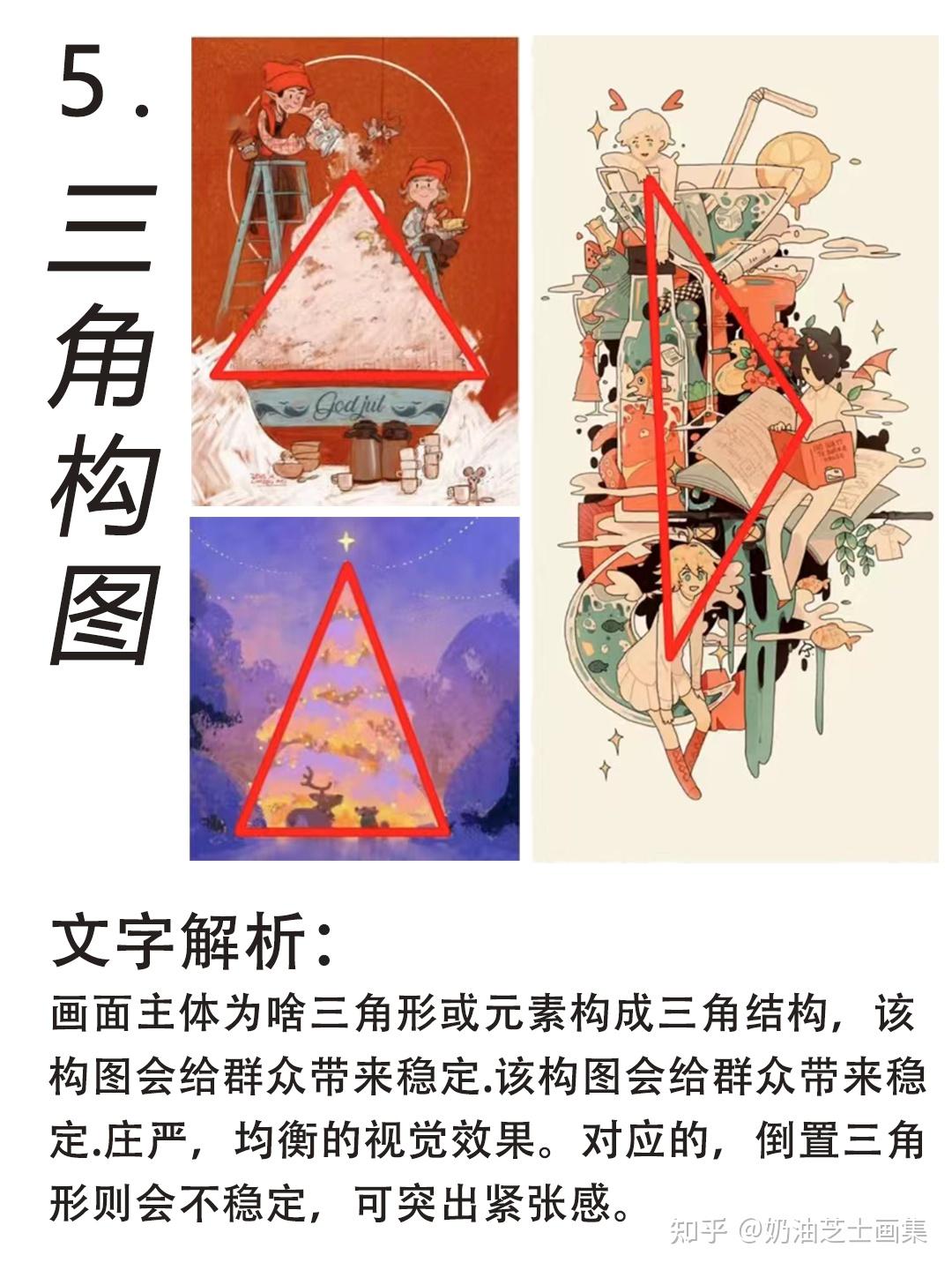 插畫乾貨插畫常見的幾種構圖建議收藏