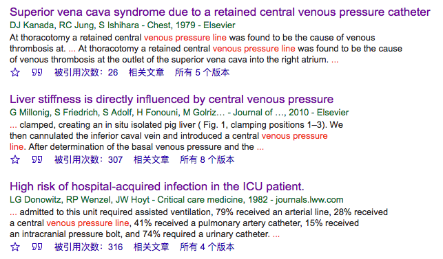 这个Venous pressure line怎么翻译? - 知乎