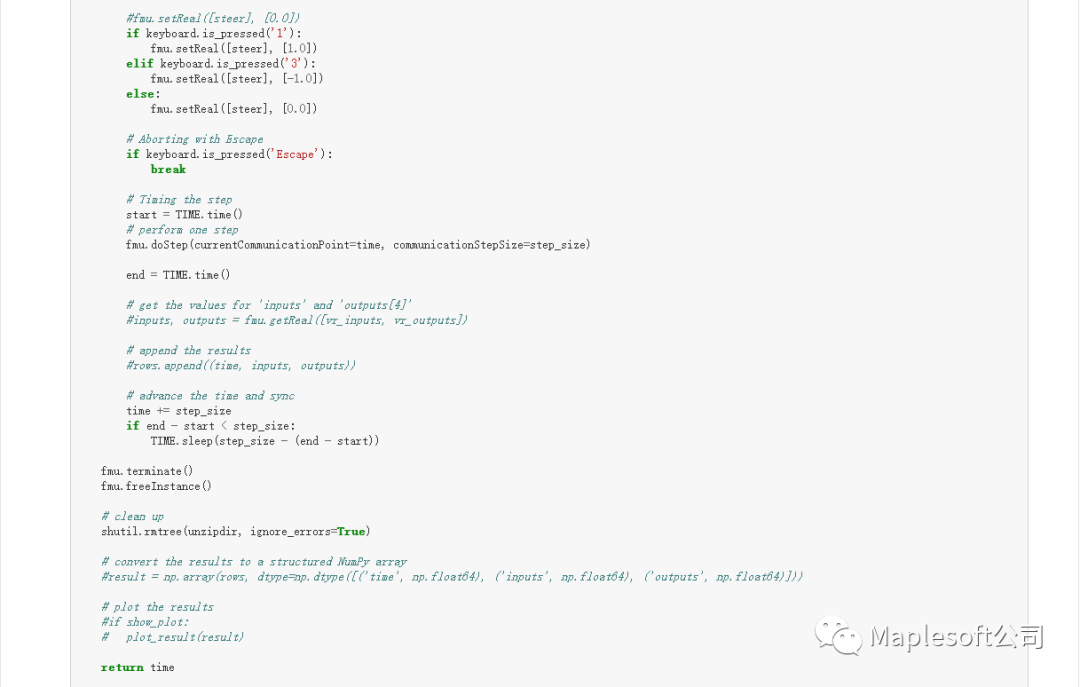  python maplesim insight 