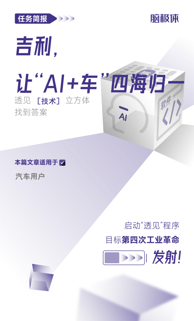 吉利,让“AI+车”四海归一